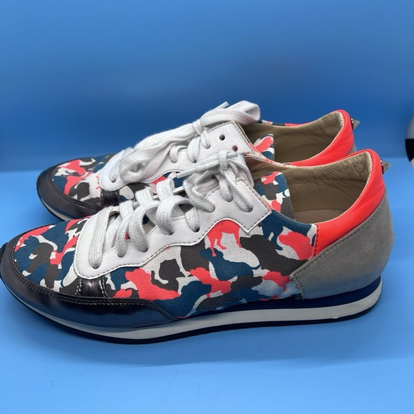 Size 37 LIMITED EDITION Ruthie Davis John Bartlett Vegan Fashion Sneakers Shoes - Picture 4 of 9